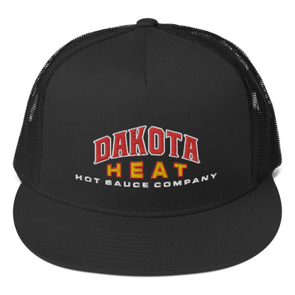 Dakota Heat Embroidered Trucker Cap