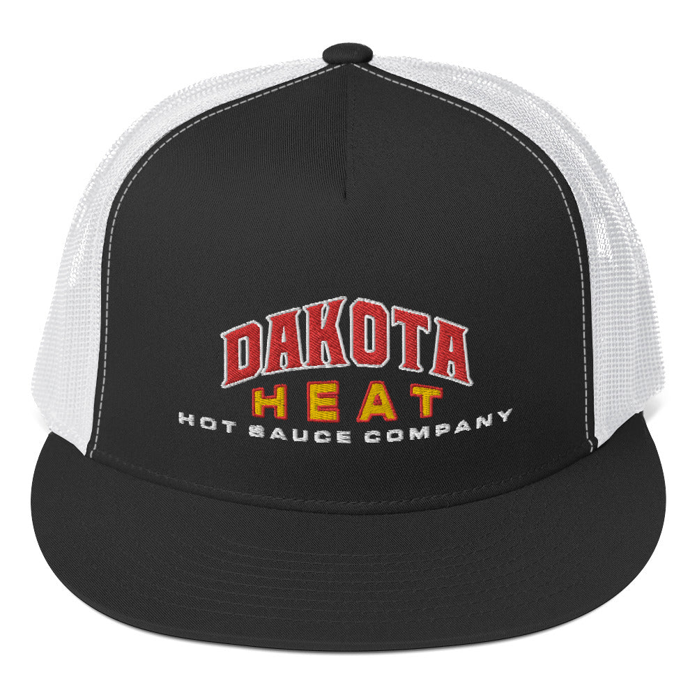 Dakota Heat Embroidered Trucker Cap