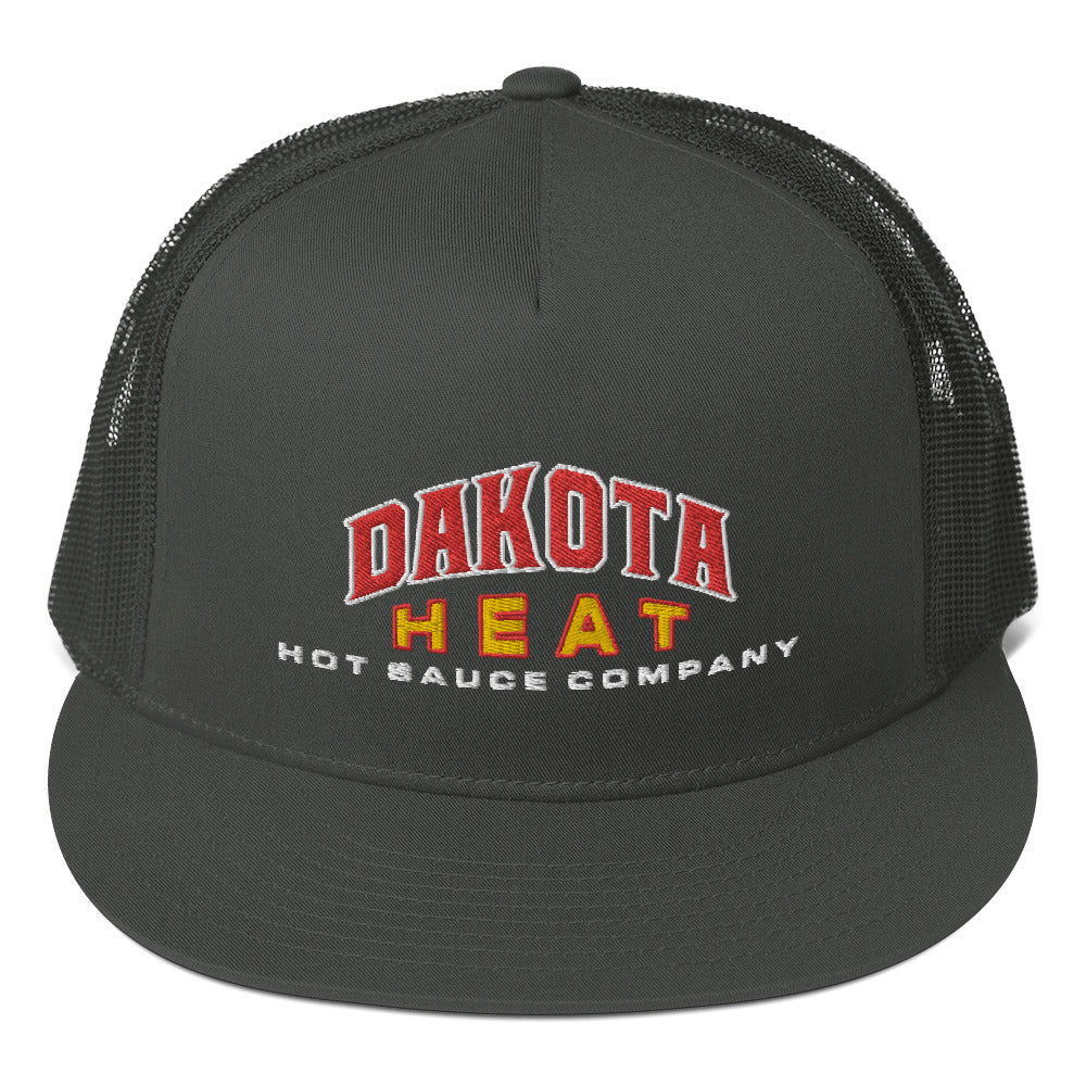 Dakota Heat Embroidered Trucker Cap