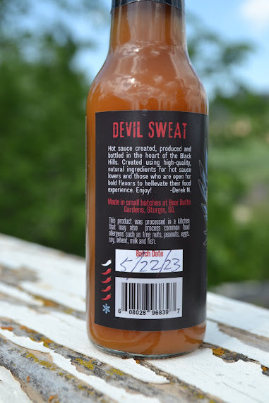 5oz - Devil Sweat Hot Sauce