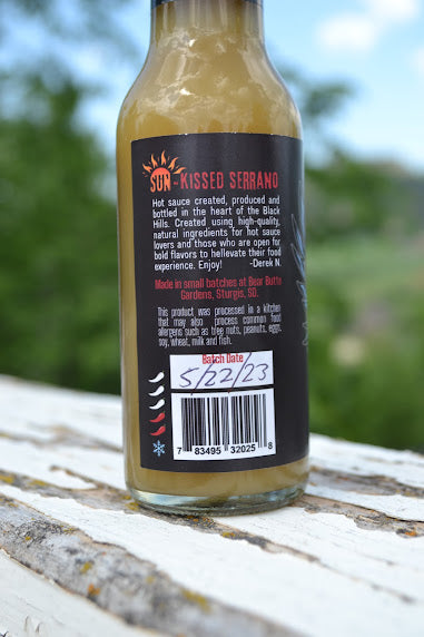 5oz-Sun-Kissed Serrano Hot Sauce